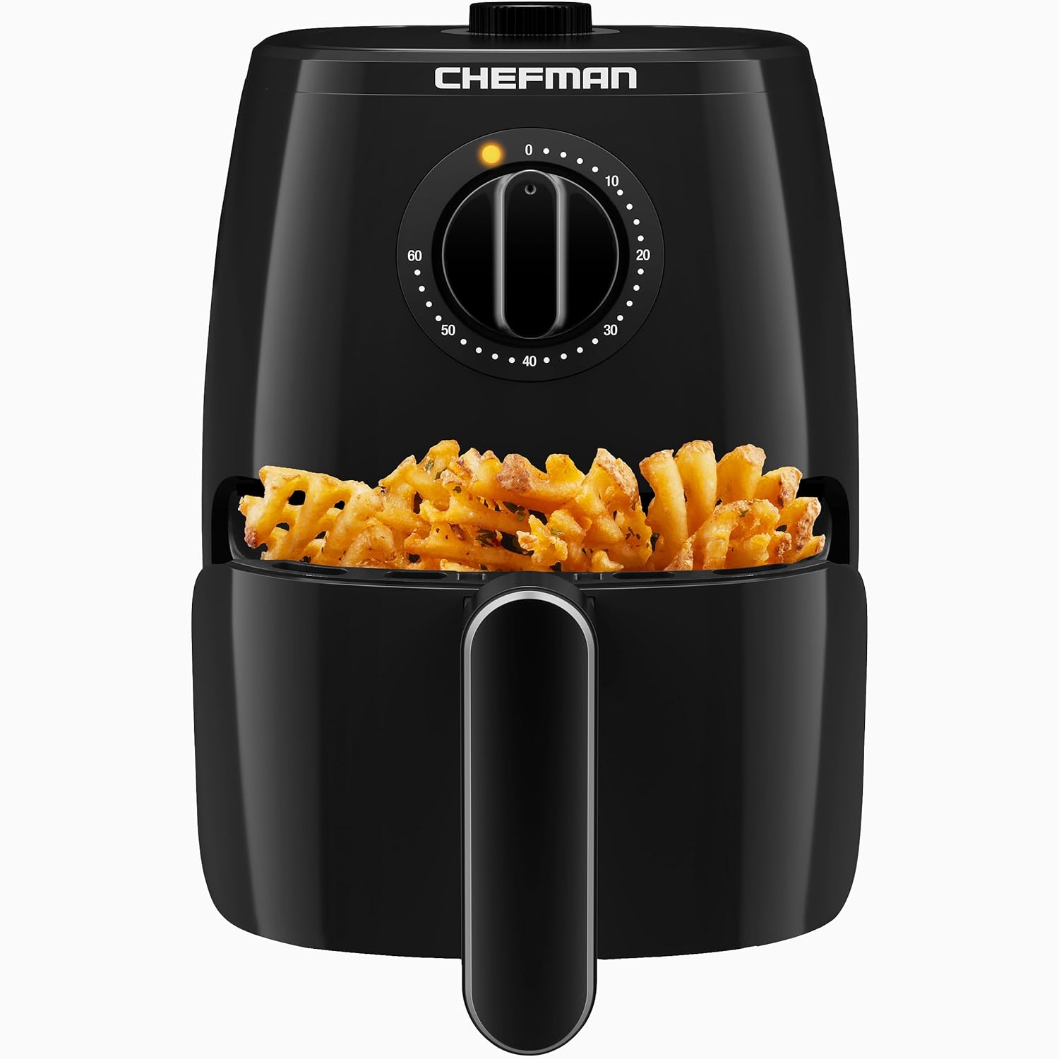 Chefman TurboFry 2-Quart Air Fryer Dishwasher Safe Basket Tray Use Little to No Oil For Healthy Food 60