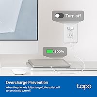 Vista 6 de TP-Link Tapo Enchufe inteligente Mini, compatible con Matter, compatible con Alexa, Google Home y Samsung SmartThings, monitoreo de energía, 15A