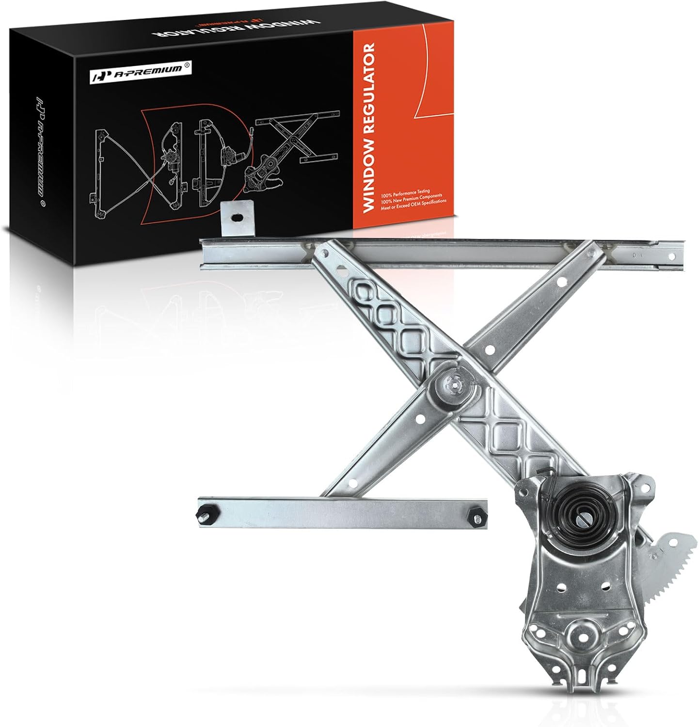 A-Premium Power Electric Window Regulator Without Motor Compatible with Ford Expedition 1997-2002 Lincoln Navigator 1998-2002 Rear Left Driver Side