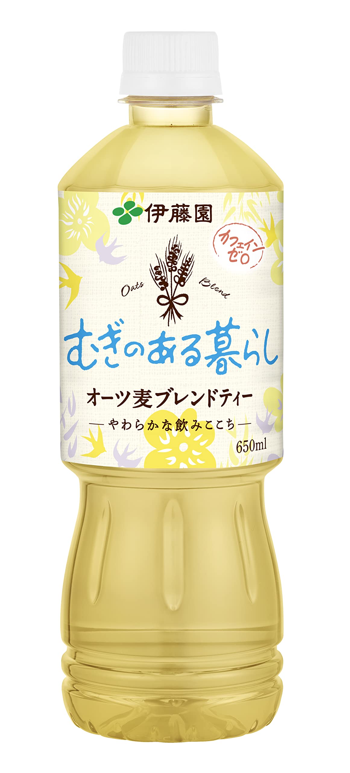 Amazon.co.jp: 伊藤園 むぎのある暮らし オーツ麦ブレンドティー 650ml