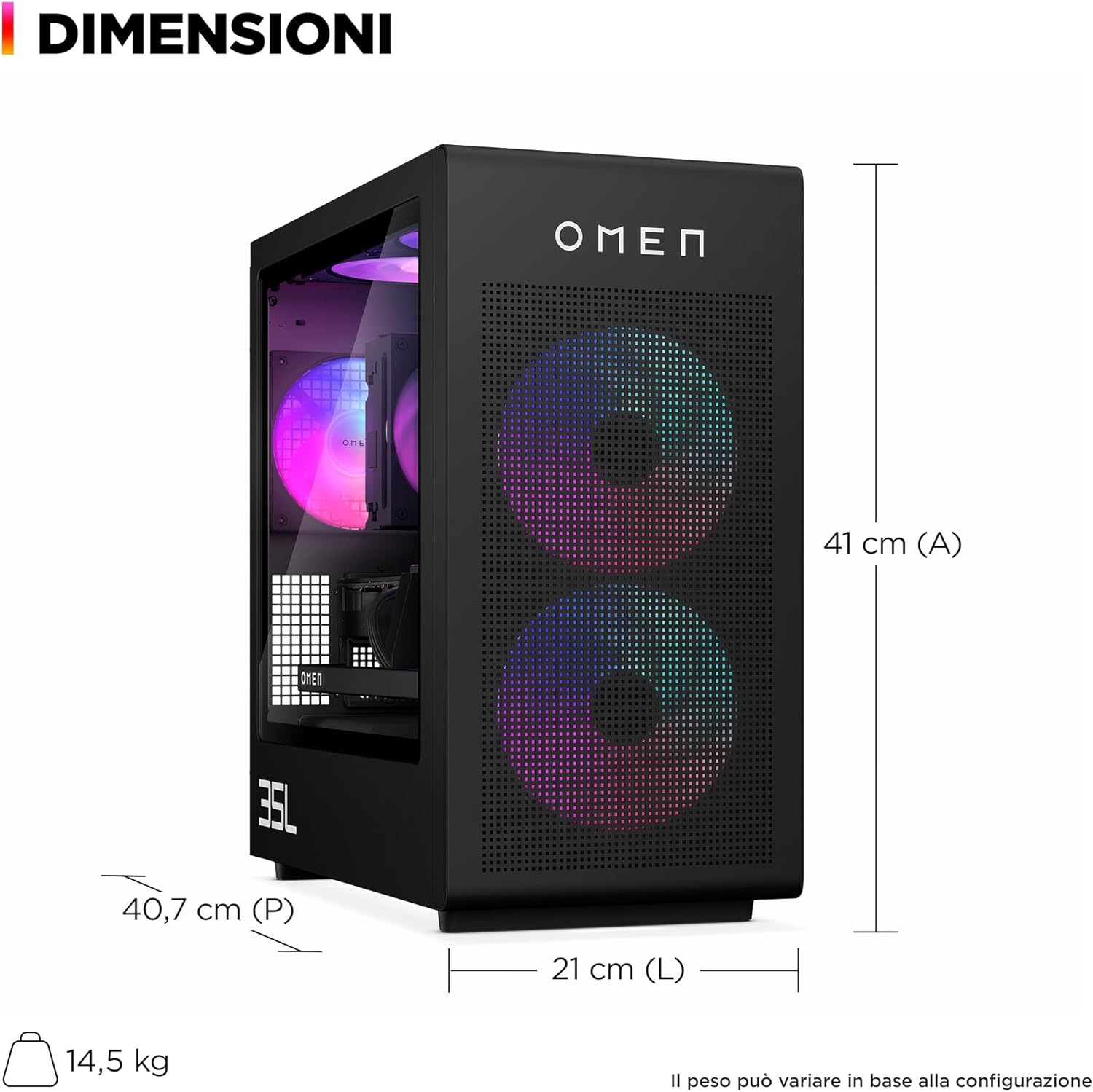OMEN 35L GT16-0007sl Desktop - Notebook - Immagine 3