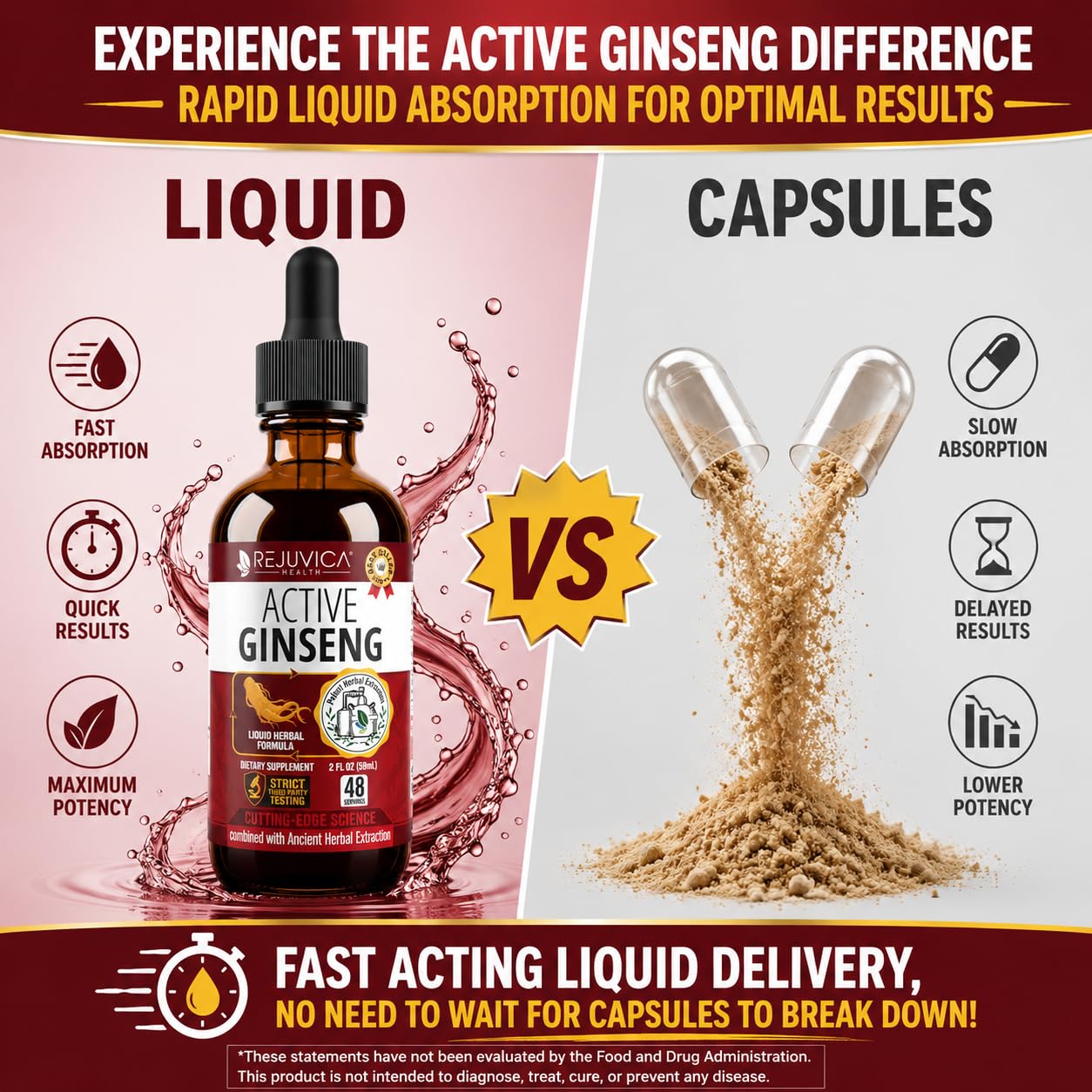 Active Ginseng - Korean Red Panax Ginseng - Natural Ginsenosides & GMO-Free — Amazon image 6