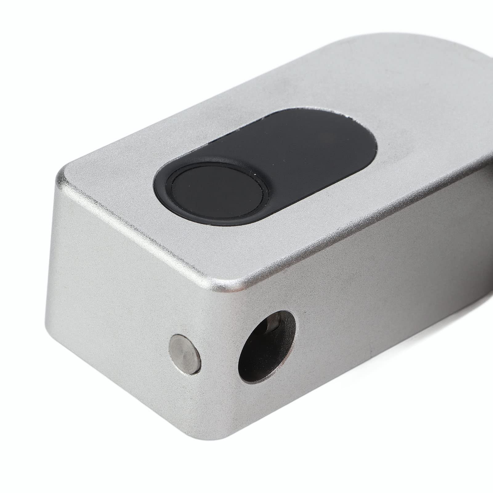 Rosvola Candado de Cable Inteligente con Huella Digital Bluetooth para Bicicletas de Montaña y Motocicletas con Carga USB e Impermeabilidad IP67, Aleación de Aluminio y Alambre de Acero
