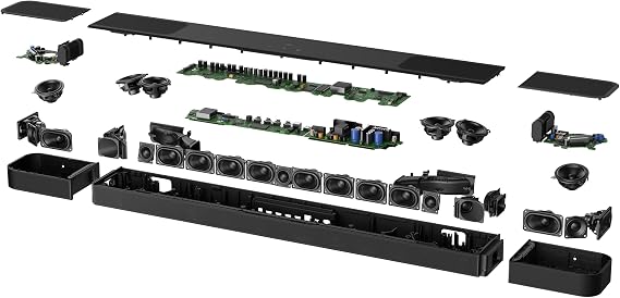 JBL Bar 1300XMK2-11.1.4 Channel soundbar System with Detachable Surround Speakers & Dolby Atmos & DTS:X, 1570W max Output Power & a 12 Wireless subwoofer (Black)