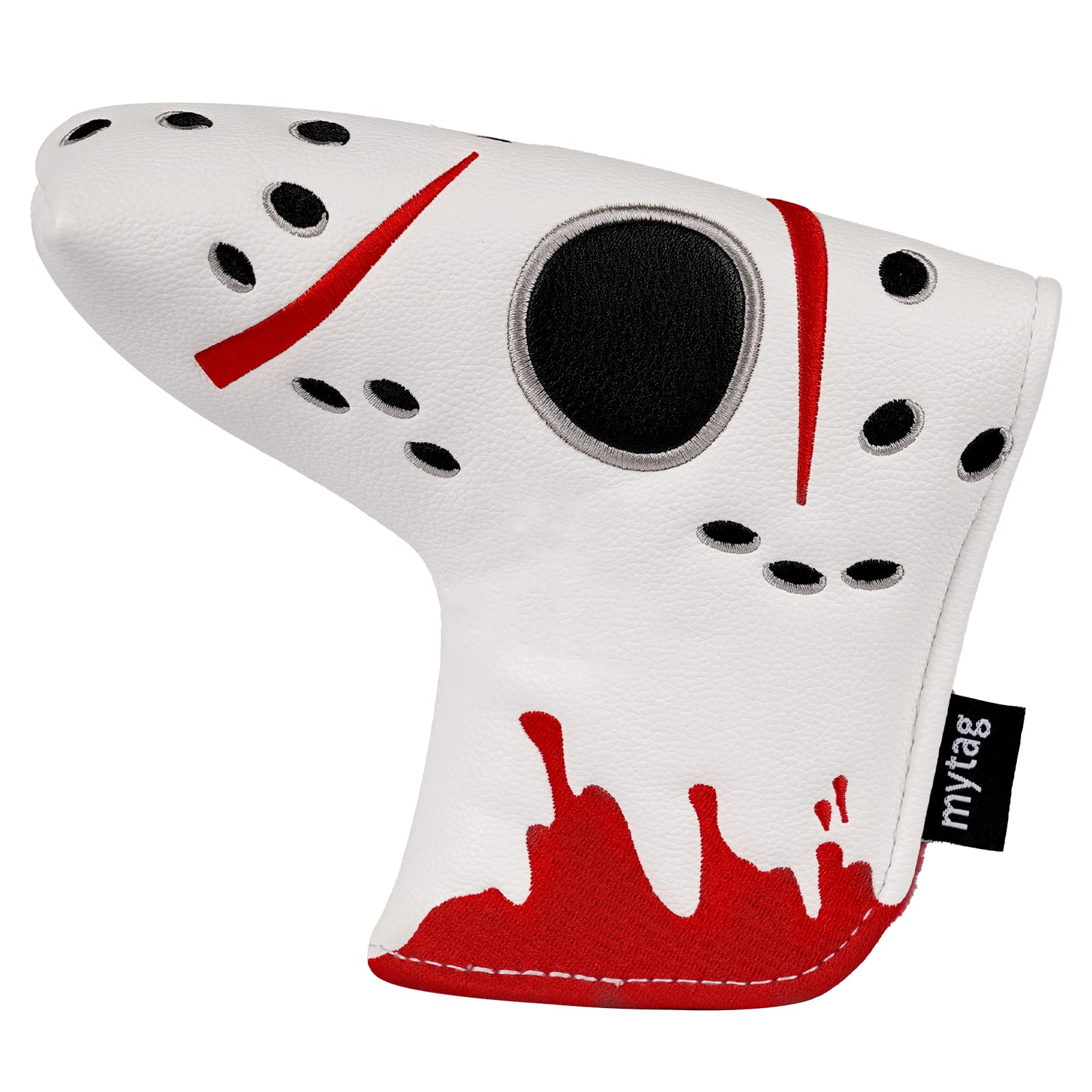 Putter Covers Hockey Goalie Mask, Mallet Putter Cover Blade Putter Cover Strong Magnetic Putter Headcover