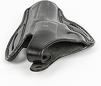 Vista 5 de Funda EDS para Ruger GP100 357 Magnum 44 Special 4 pulgadas OWB Funda de cuero