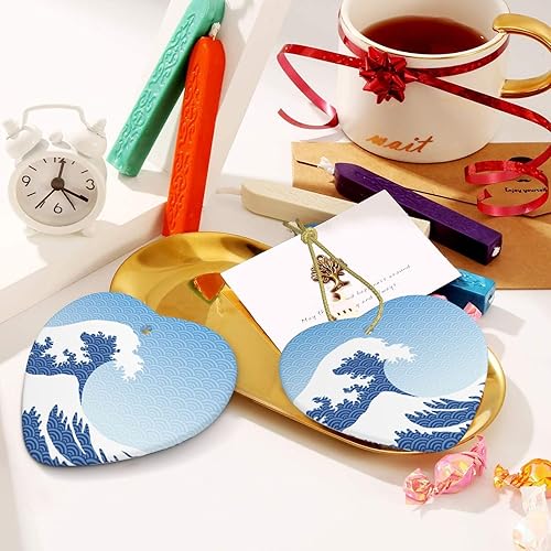 Miniatura 7 de Kanagawa - Adornos japoneses de Navidad de gran ola 2023, adornos para árbol de Navidad, adorno para el primer hogar, decoración de Navidad, regalos