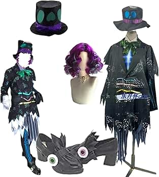 すぐ発送！ カラスダンサー ウィッグ ディズニー ハロウィン 仮装 東京ディズニーランド（TDL） ザ・ヴィランズ・ハロウィーン