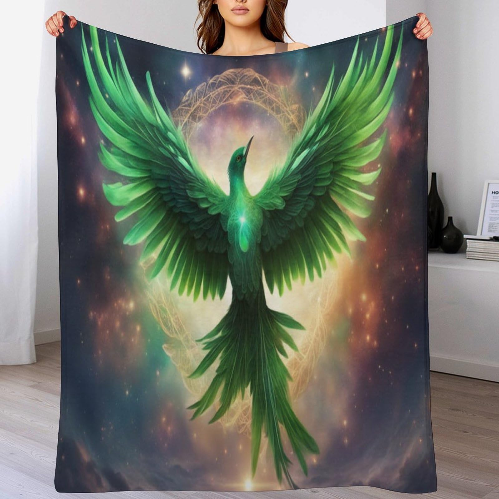 Couverture en flannel douce et chaude 150x200cm lavable pour canapé et lit
