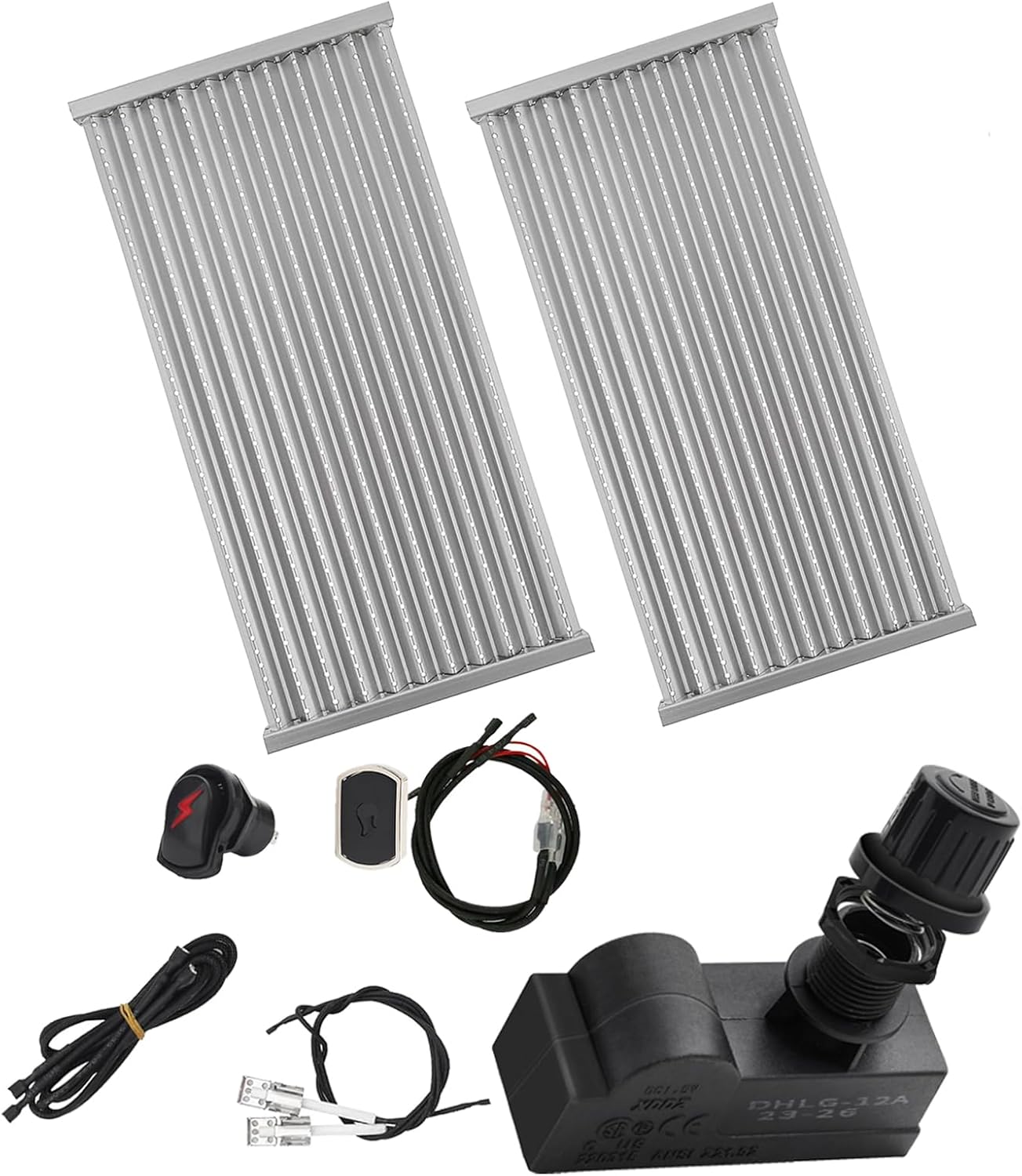 18 7/16" Stamped Stainless Steel and Grill Igniters Replacement Emitter for Charbroil Commercial Tru-Infrared Prior to 2015 463246909 463241013 463243911 463241313 463241314, and More