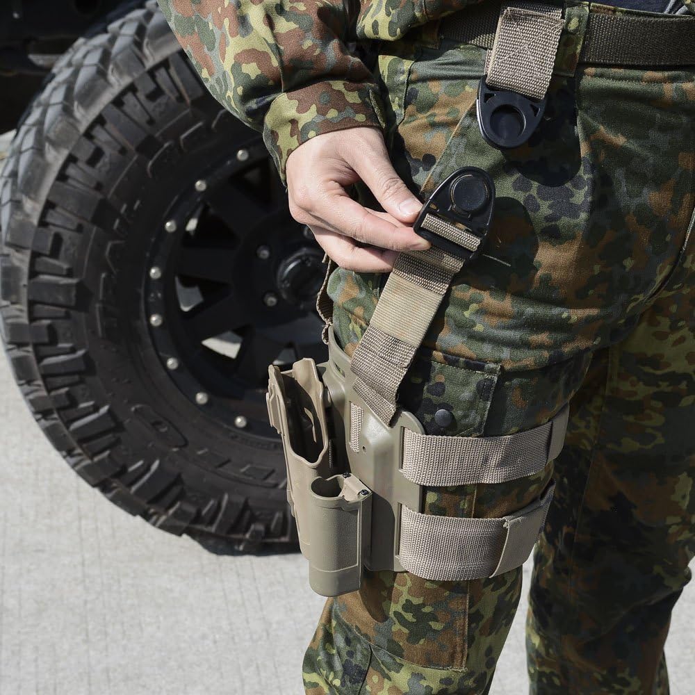 AGPTEK Military Special Forces Quick Release Tactical Right Hand Paddle