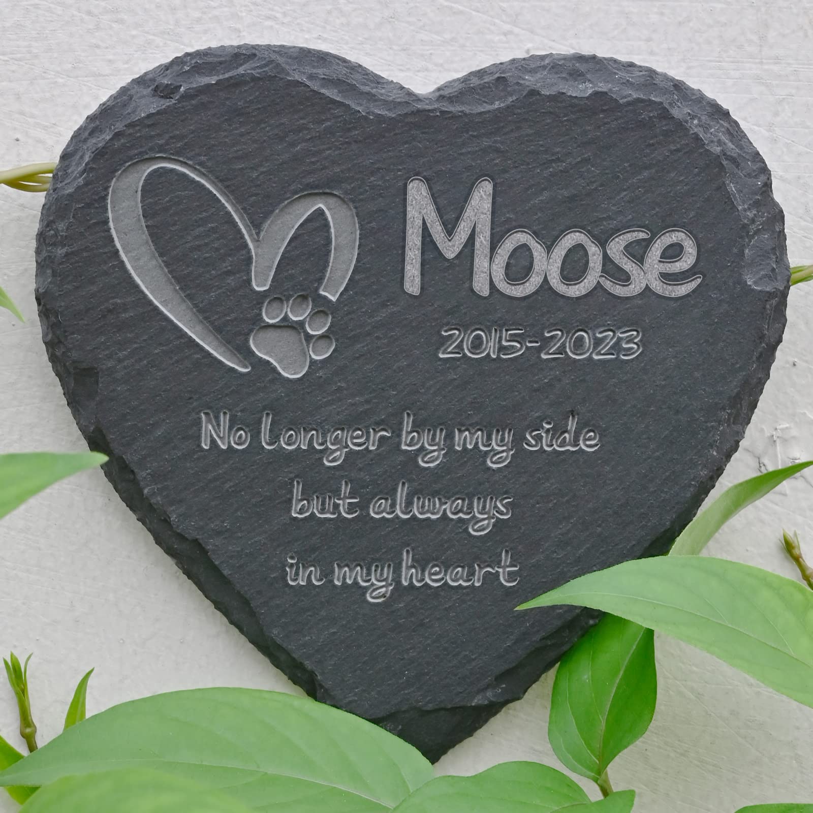 VAPCUFF Memorial Stones Personalized, Pet Loss Gifts, Dog Memorial Gifts for Loss of Dog, Pet Memorial Gifts Cat, Dog Remembrance Gifts, Loss of Dog Sympathy Gift, Bereavement Gifts for Loss of Pet