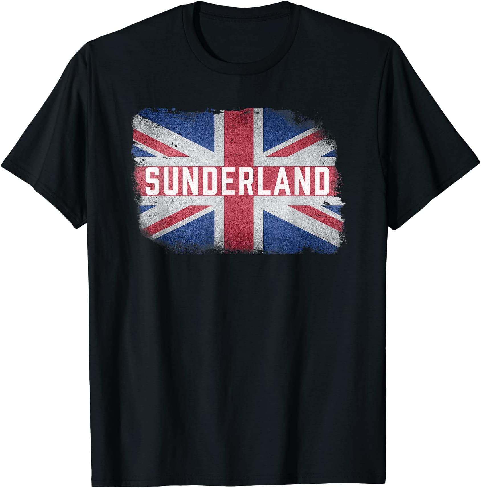 Sunderland | United Kingdom British Flag Vintage UK Souvenir T-Shirt
