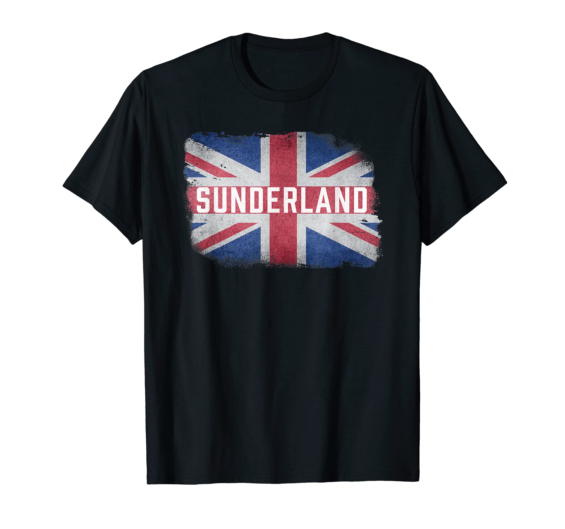 Sunderland | United Kingdom British Flag Vintage UK Souvenir T-Shirt