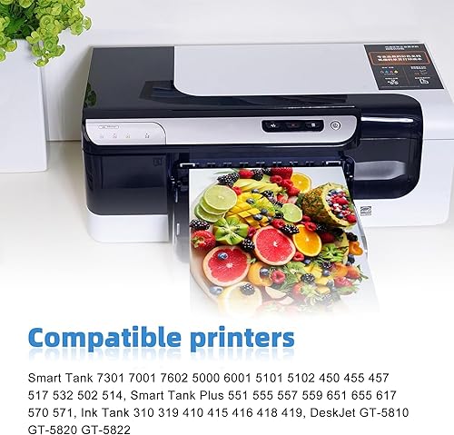 Miniatura 2 de Botella de tinta compatible 31XL 32XL de repuesto para HP Ink 31 y 32XL para Smart Tank 7301 7001 7602 5000 6001 5101 5102 450 455 457 517 532 502