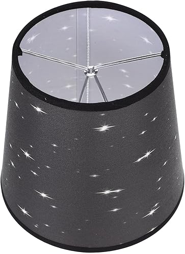 Miniatura 8 de Holibanna Pantalla de tela de barril de repuesto para lámpara de noche, lámpara de noche, pantalla de tela de repuesto para decoración de luz de