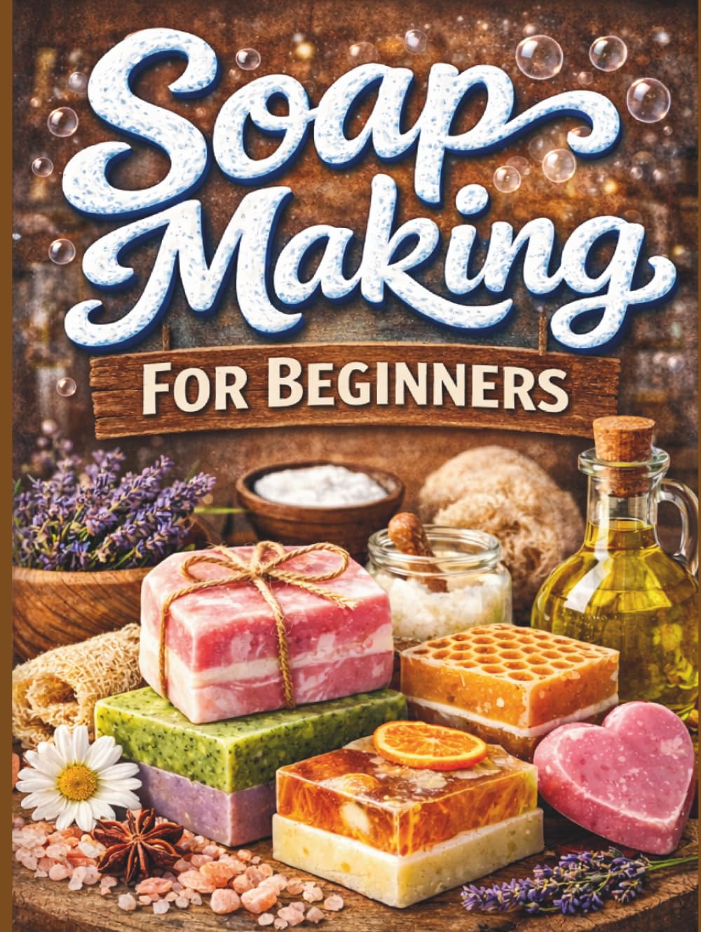 How To Make Soap For Beginners: Soap making guide, beginner soap making recipes, natural soap using essential oils,