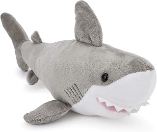 Zappi Co Plüsch Kinder-Gefülltes weiches kuscheliges Plüsch-Spielzeug – Teil der Safari-Tierserie, perfekt für Kinder (31 cm Länge) (Hai)