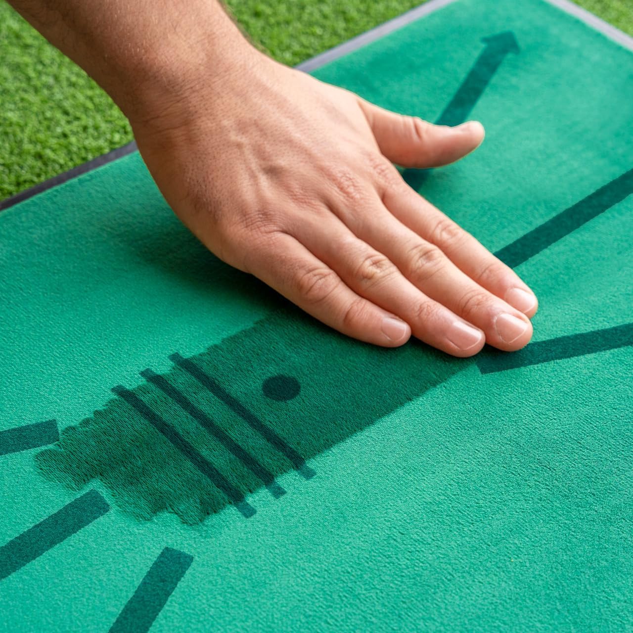 FORB Tappeto Allenamento Swing Golf - Con Launch Pad | Per Golfisti