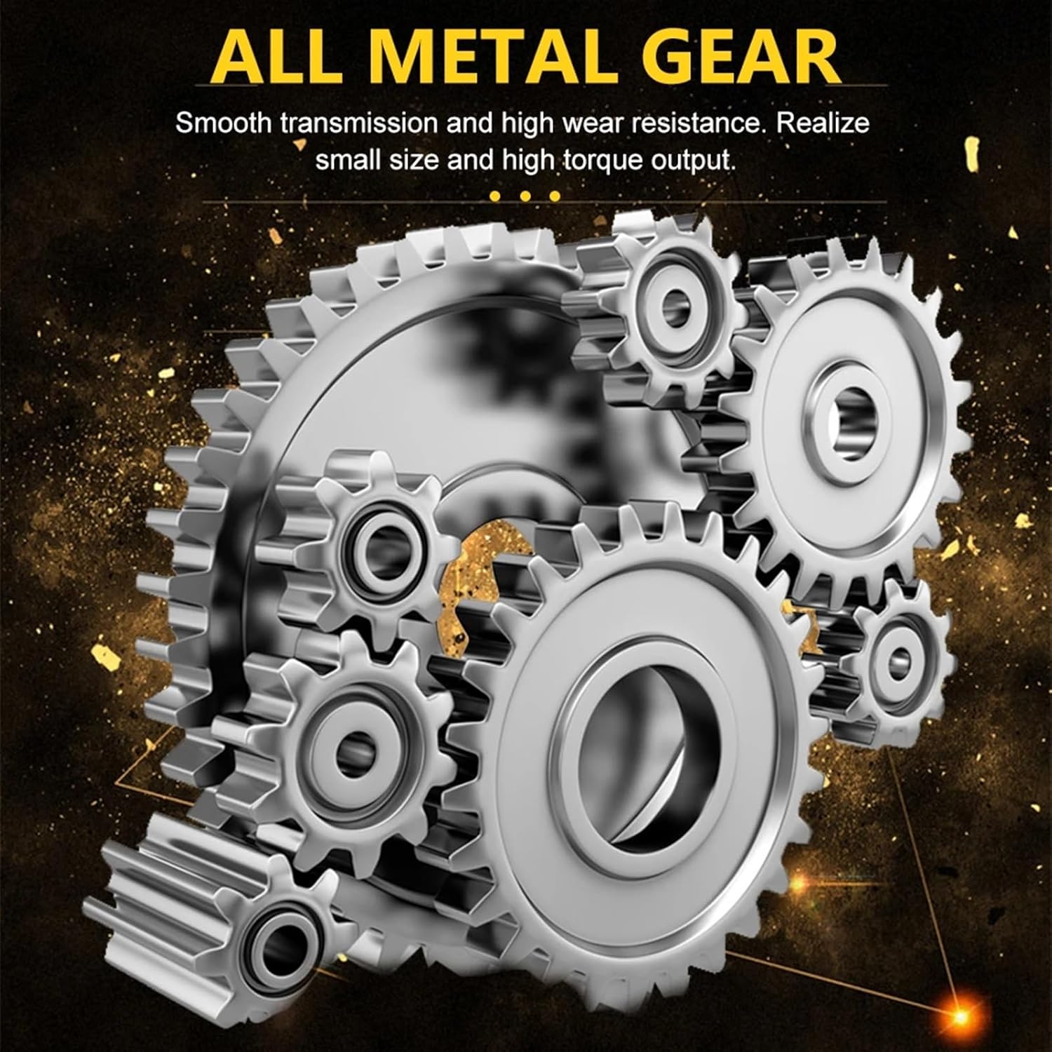 RS550 8 Teeth DC Motor High Power RS 550 Reciprocating Saw Micro Motor with Conical Helical Teeth Gear for Lithium Electric Saw (Size : Oblique Teeth)