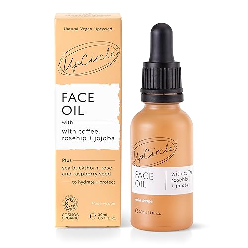 Miniatura 2 de UpCircle Suero facial orgánico con aceite de café, 1 oz, vitamina C, aceite de rosa mosqueta desvanece las manchas oscuras + espino cerval de mar