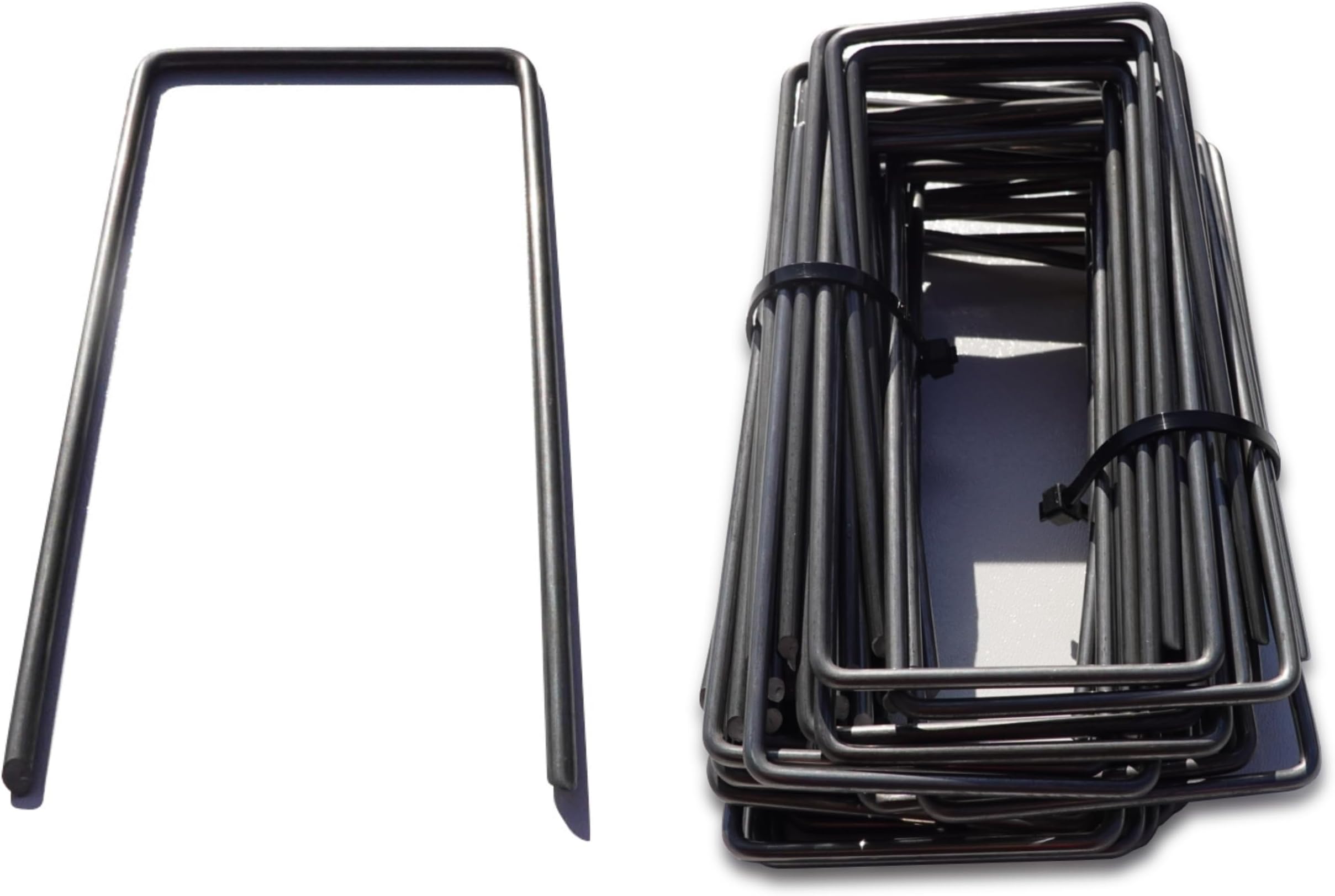 Bodenanker-Set – 4 Stück, 76 Cm Lang, Mit T-Griff & Sechskant, Für Zelt, Trampolin, Schaukel, Schuppen