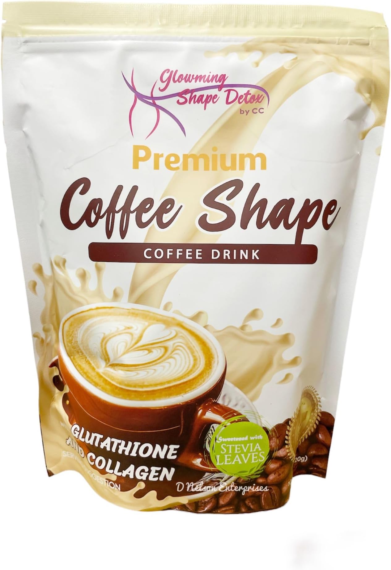 Cris Cosmetics Premium Coffee Shape Coffee Drink 10 Sachets
