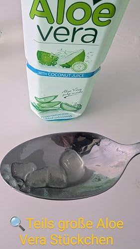 ALEO 0.5L Premium Coconut Aloe Vera Drink - Natural, No Preservatives, No  Artificial Colors Superior Taste Award 2025 : Amazon.de: Lebensmittel &  Getrnke