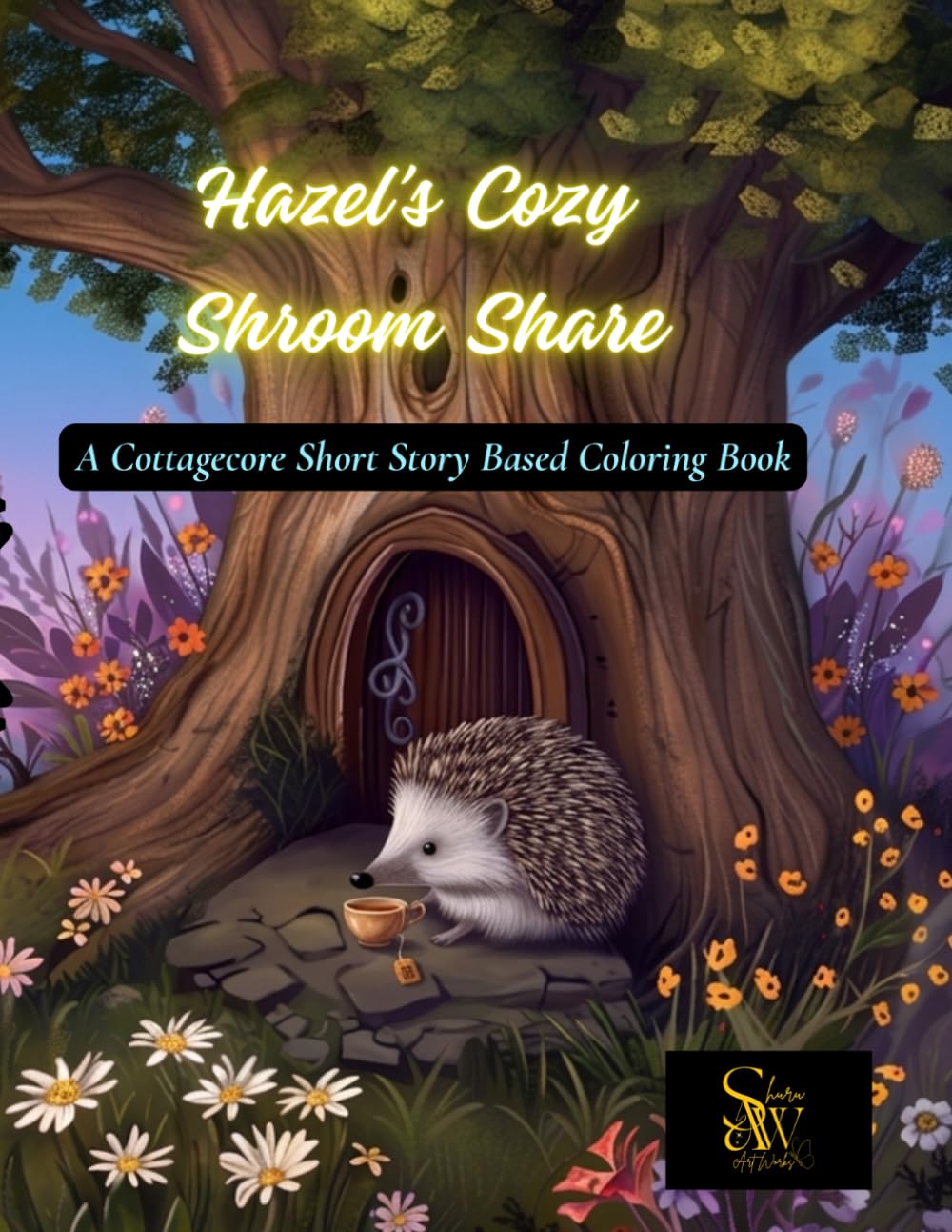 Hazel’s Cozy Shroom Share: A Cottage-core Short Story Based Coloring Book