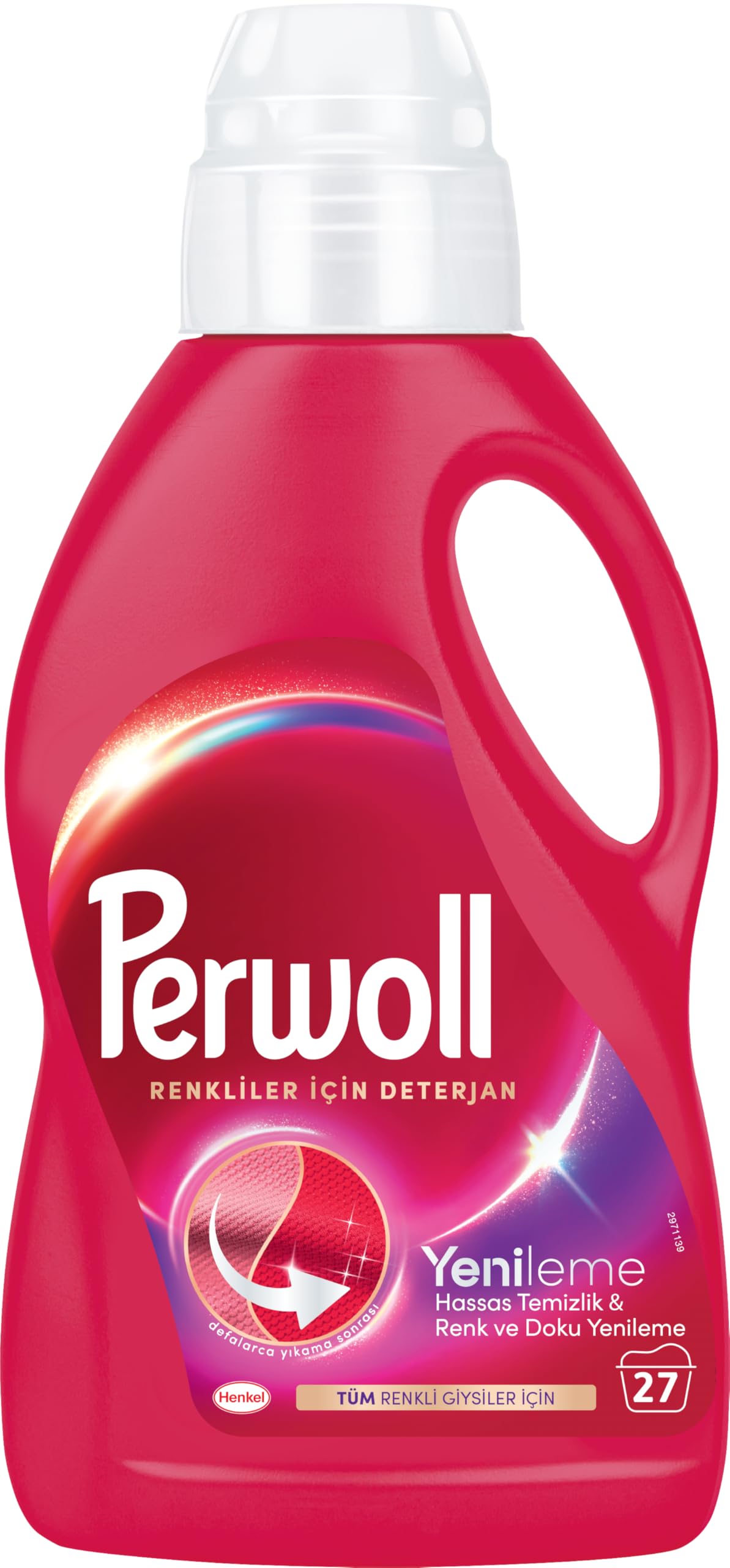 Perwoll Geliştirilmiş Renkli Sıvı Çamaşır Detarjanı 1485 ml
