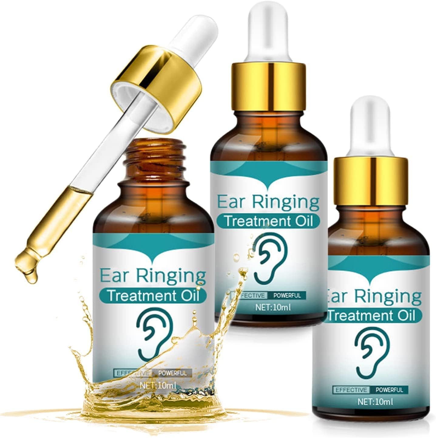 Japanese Ear Ringing Treatment Oil All Natural Herbal Ear