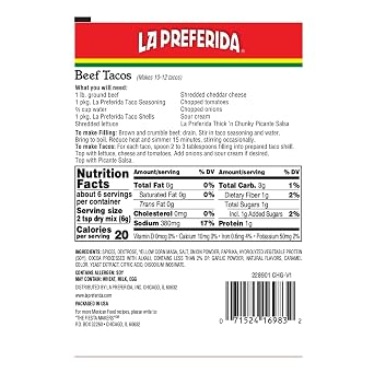 VentasBox El Milagro White Corn Maize Blanca Tortillas, 60 Count (2 Packs of 30), Authentic Mexican, include 1.5oz Taco Seasoning, 2 Zipper Bags, and Re-order QR Code Refrigerator Magnet
