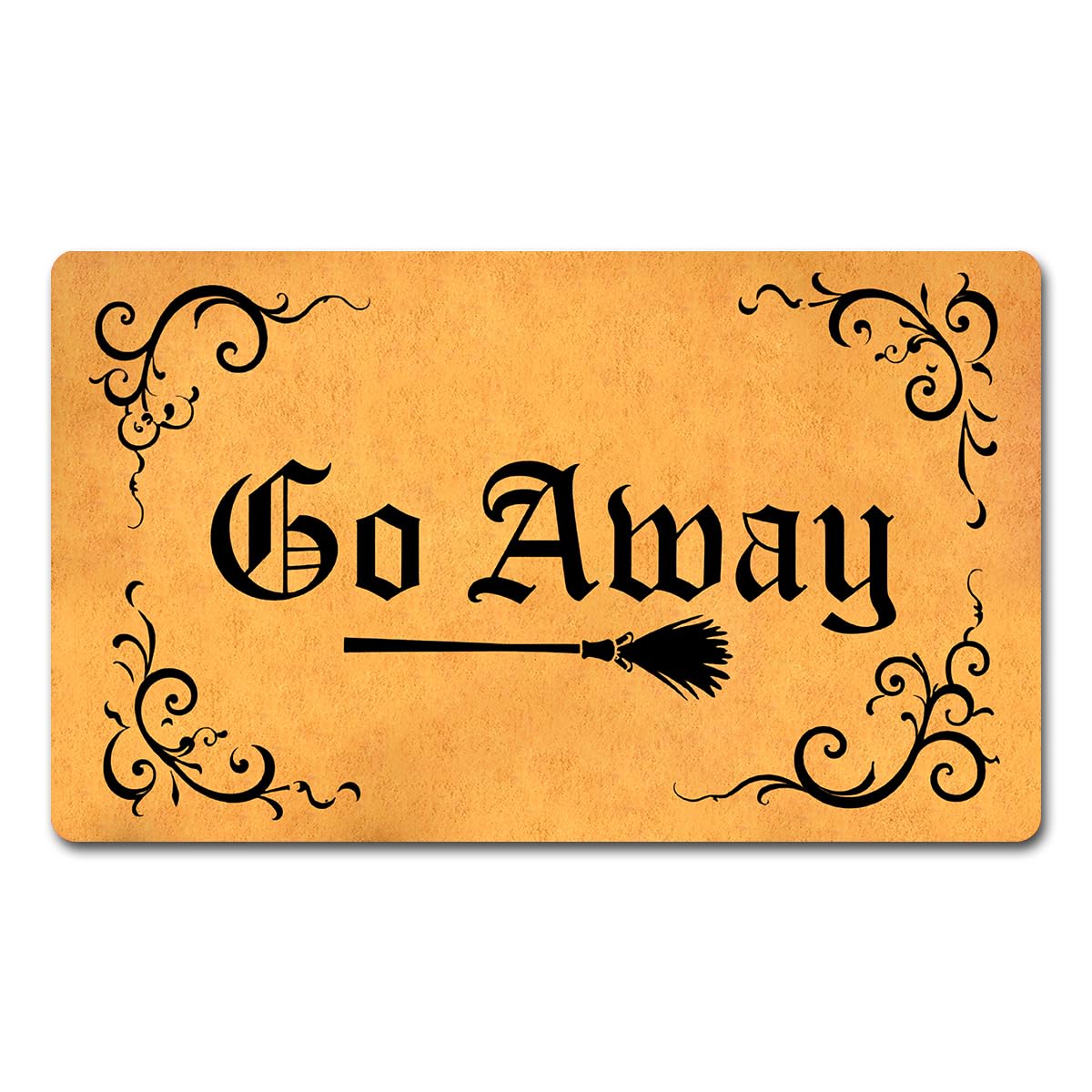 MELODADDY Funny Welcome Doormat for Indoor Entry 18"(W) x 30"(L) Mmat for Entrance Way Indoor Hello Mats for Front Door Novelty House Warming Gift Mat