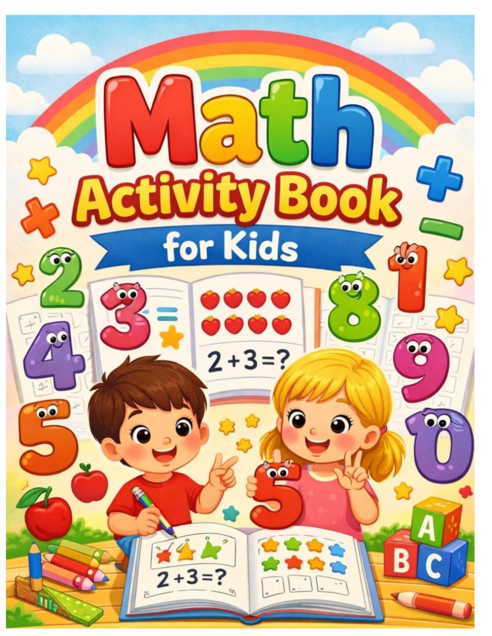 Math Activity Book: A Good Start for learners to Learn mathematics With Handwriting Practice