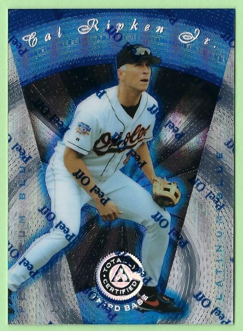 Cal Ripken Jr. - 1997 Pinnacle Totally Certified Platinum # 28 - Baseball Cards