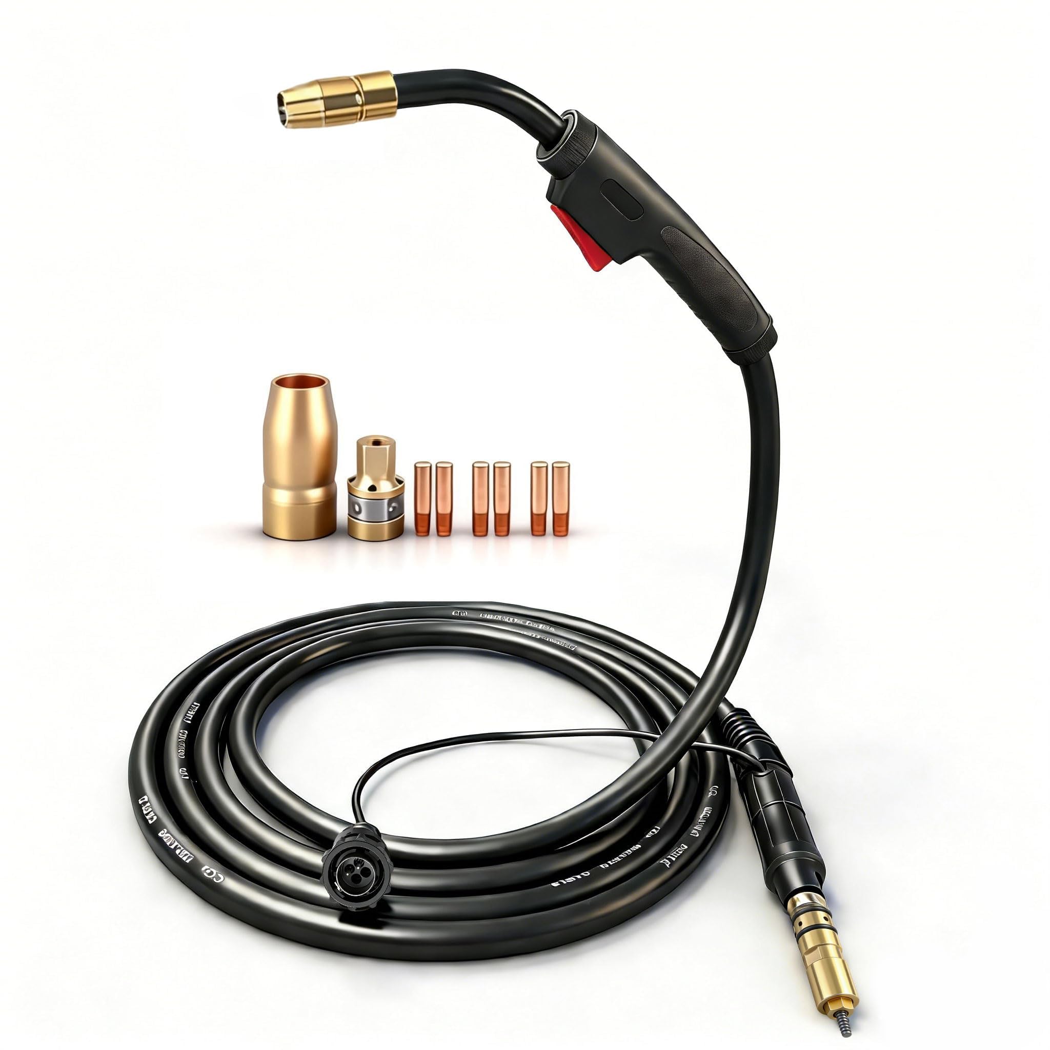 Torche de soudage MIG 150 A avec câble 3m et embouts de contact