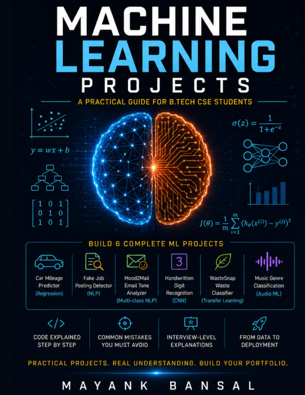 Machine Learning Projects: A Practical Guide for B.Tech CSE Students