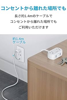 Anker - いたずらっこ0502 Amazon.co.jp: Anker PowerExtend USB 2 mini (USBタップ 電源