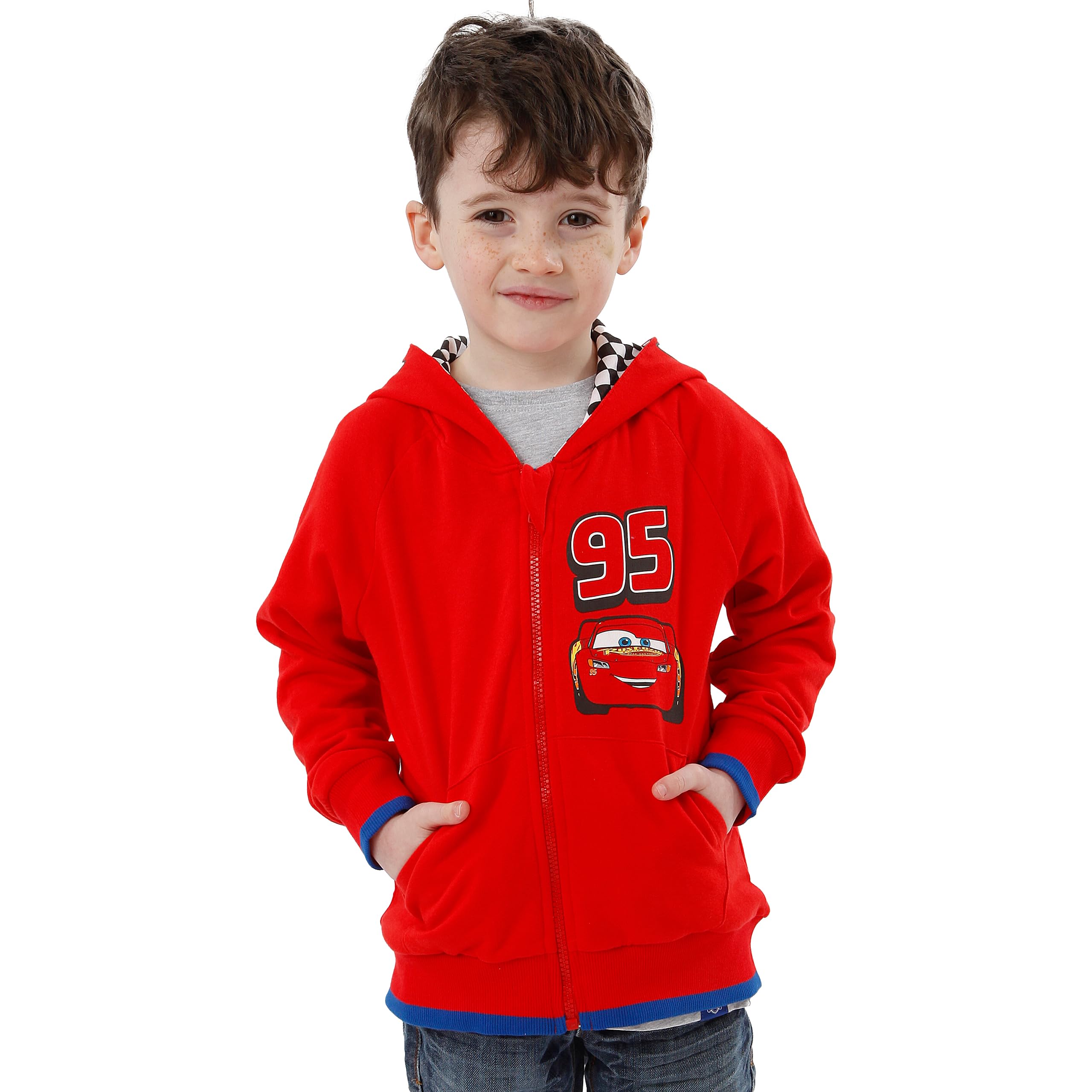 Disney Sweat à Capuche Cars | Vêtements Lightning McQueen Sweat pour Enfants