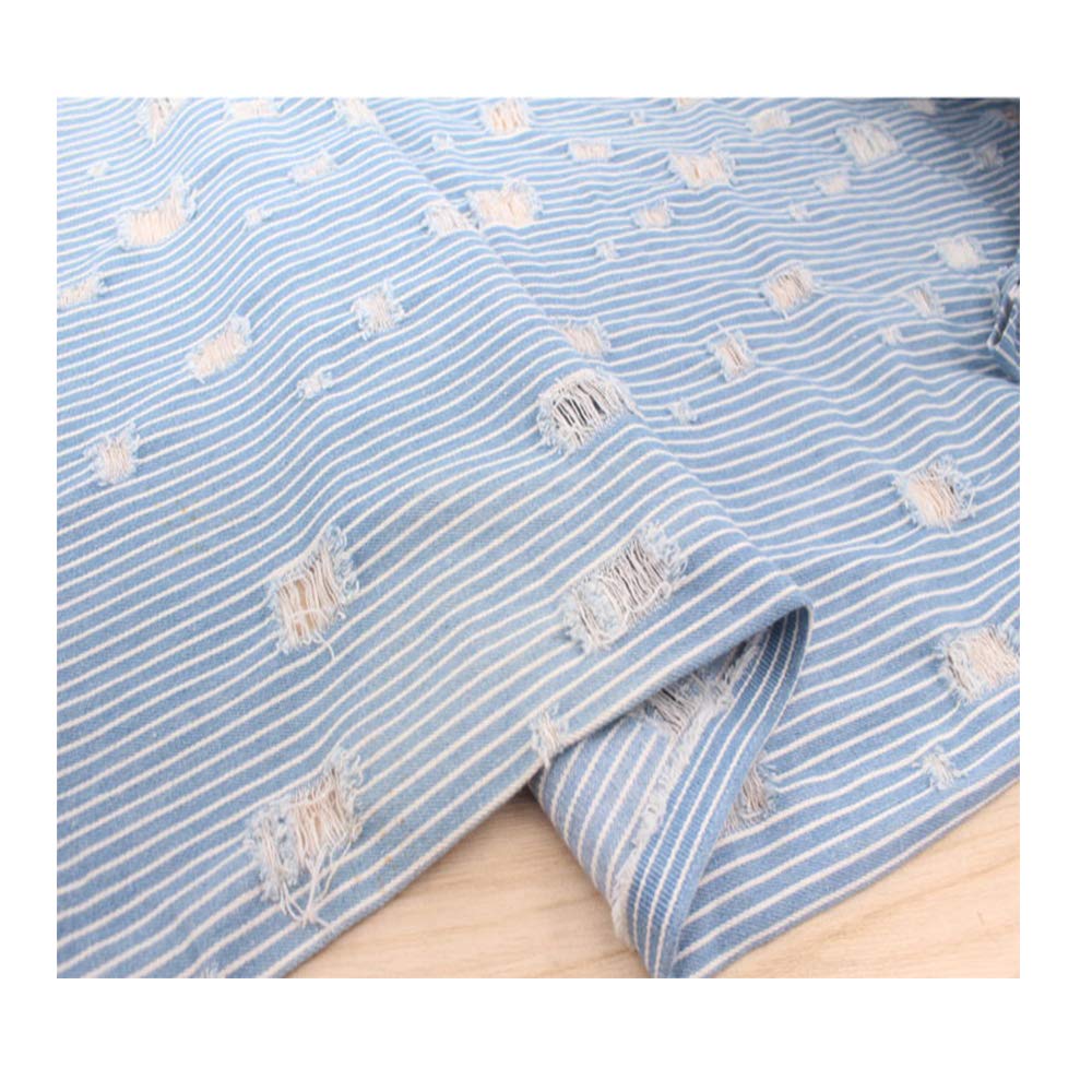 Tissu denim léger en coton pour couture de veste et jeans tendance