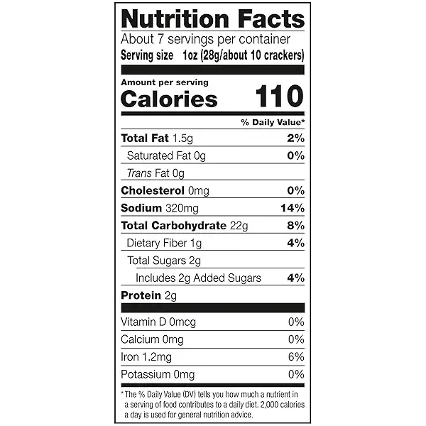 Snack Factory Pretzel Crisps, Cheddar Cheese, 7.2 Oz 2