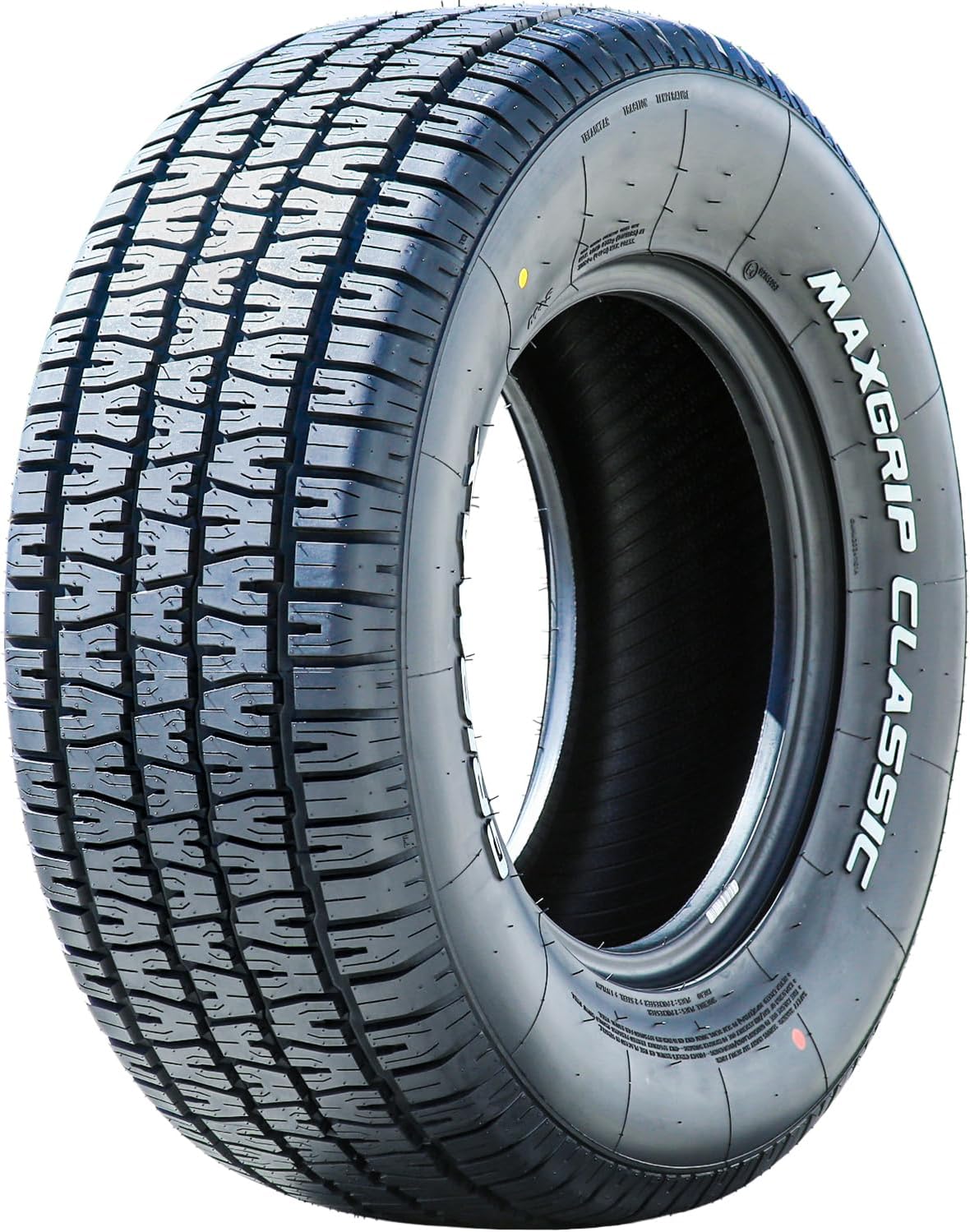 Gripmax MaxGrip Classic Passenger Car All-Season Performance Radial Tire-235/60R14 235/60/14 235/60-14 96H Load Range SL 4-Ply RWL Raised White Letters