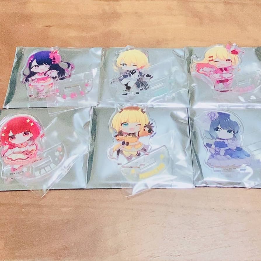 推しの子 アニメイト全6種アクリルスタンド アイアクアルビーかな