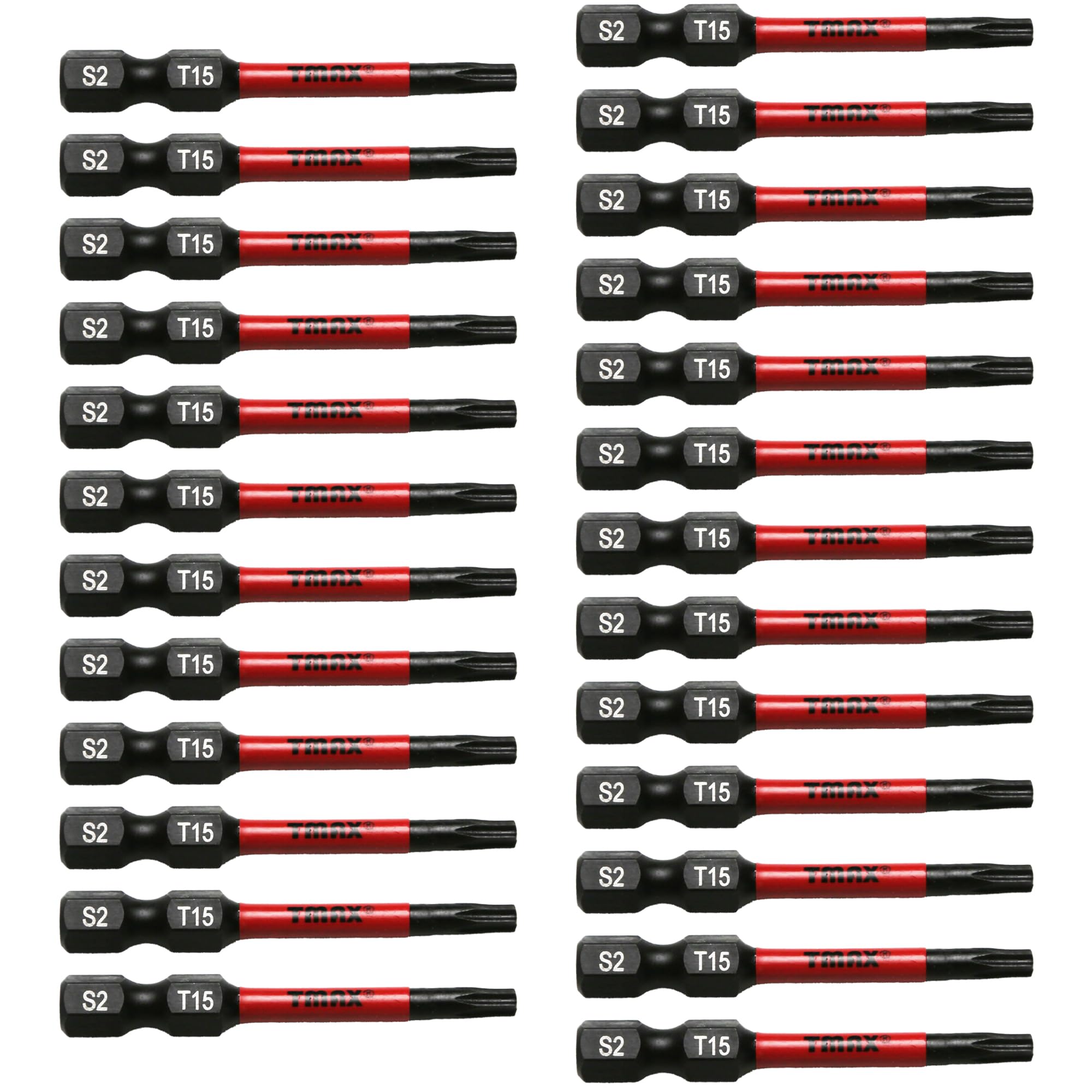Embouts de tournevis Torx T15 TMAX pour vissage précis dans les accès étroits