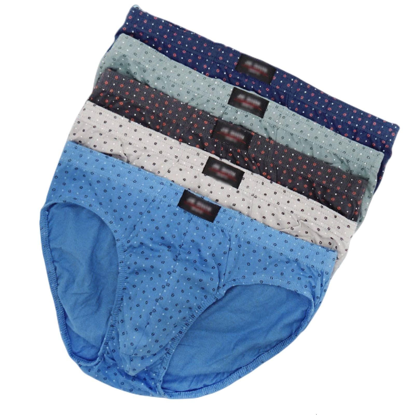 Ropa Interior masculina5Pcs/Lote 7XL Resumen De Hombres De Algodón