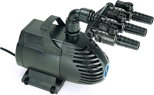 Miniatura 5 de Aquascape 91010 Ultra Pump 2000 para estanques pequeños, fuente, cascadas y filtros, 1,982 GPH, negro