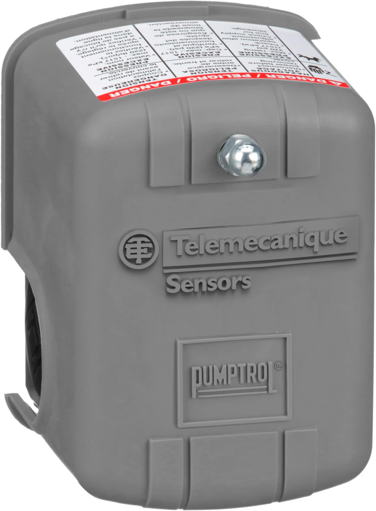 Telemecanique Sensors FSG2J24CP 40-60 PSI Pumptrol Water Pressure Switch, Grey Cover