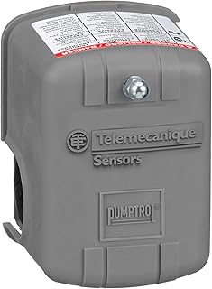 Telemecanique Sensors FSG2J24CP 40-60 PSI Pumptrol Water Pressure Switch, Grey Cover