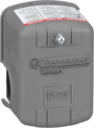 Telemecanique Sensors FSG2J24CP 40-60 PSI Pumptrol Water Pressure Switch, Grey Cover