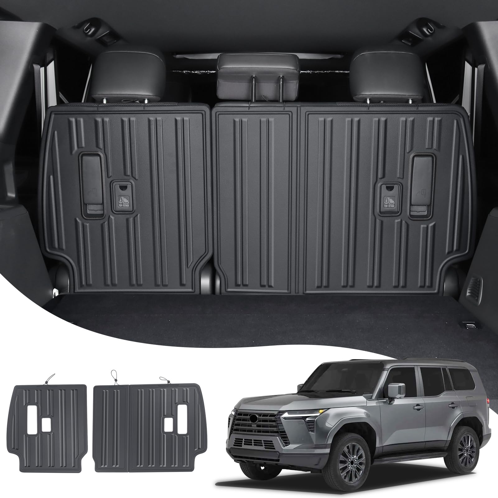 2 PCs Seat Back Protective Pad for 2024-2027 Lexus GX550
